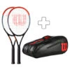 Wilson 2 Clash 100L In Aggiunta Borsa Per Racchetta