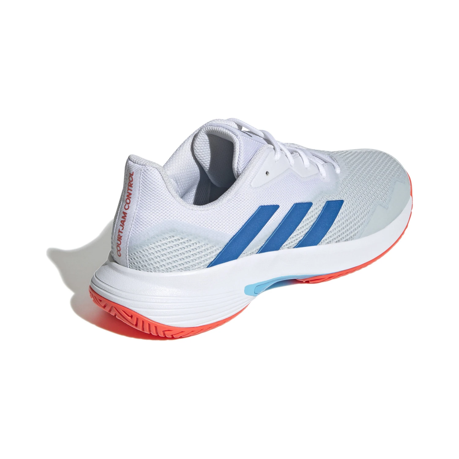 ADIDAS CourtJam Control Scarpa Per Tutte Le Superfici Uomini - Bianco, Grigio 5 ADIDAS CourtJam Control Scarpa Per Tutte Le Superfici Uomini - Bianco, Grigio - immagine 3