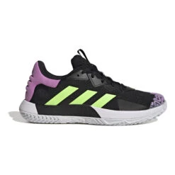 ADIDAS SoleMatch Control Scarpa Per Tutte Le Superfici Uomini - Nero, Verde Neon