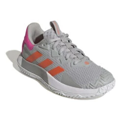 ADIDAS SoleMatch Control Scarpa Per Tutte Le Superfici Donna - Grigio Chiaro, Arancione -Racchette da tennis Negozio online 05553000 000