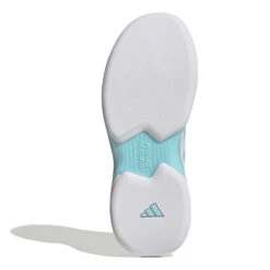ADIDAS CourtJam Control Scarpa Per Tappeto Donna - Bianco, Turchese -Racchette da tennis Negozio online 05588000 0 5