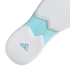 ADIDAS CourtJam Control Scarpa Per Tappeto Donna - Bianco, Turchese -Racchette da tennis Negozio online 05588000 11