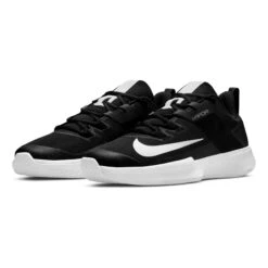 Nike Court Vapor Lite Scarpa Per Tutte Le Superfici Uomini - Nero, Bianco -Racchette da tennis Negozio online 16353000 0 7
