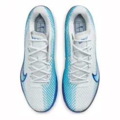 Nike Air Zoom Vapor 11 Scarpa Per Terra Rossa Uomini - Bianco, Turchese -Racchette da tennis Negozio online 17231000 0 4